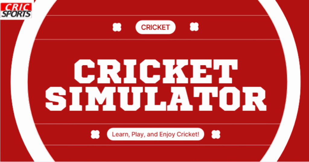 Advanced cricket simulator setup with virtual bowler and real-time analytics