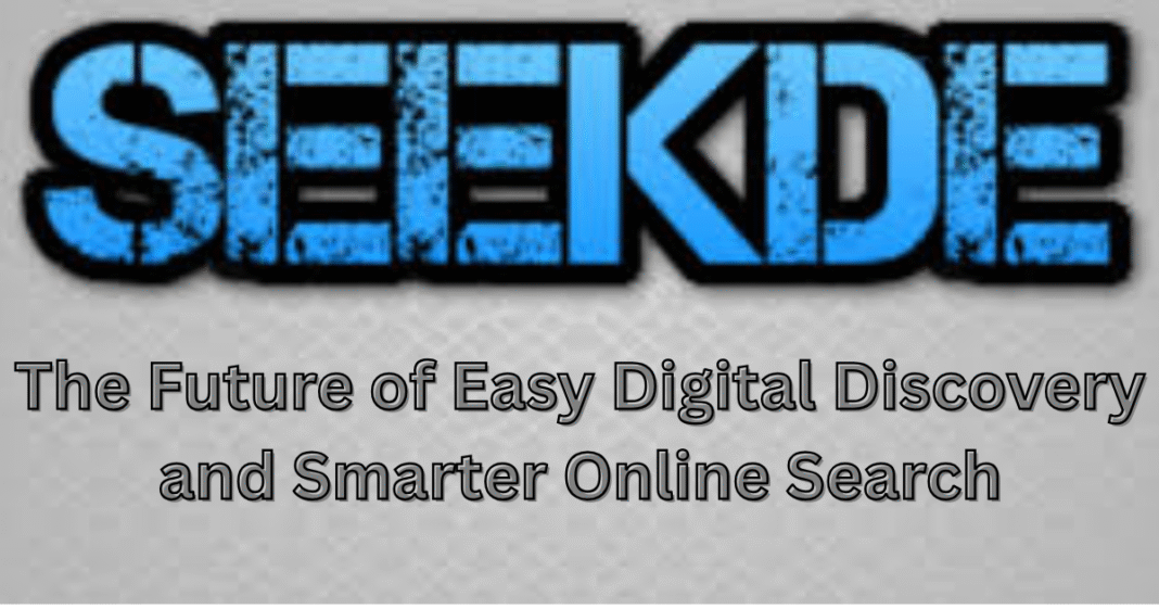 Seekde digital discovery platform interface and modern online search tools