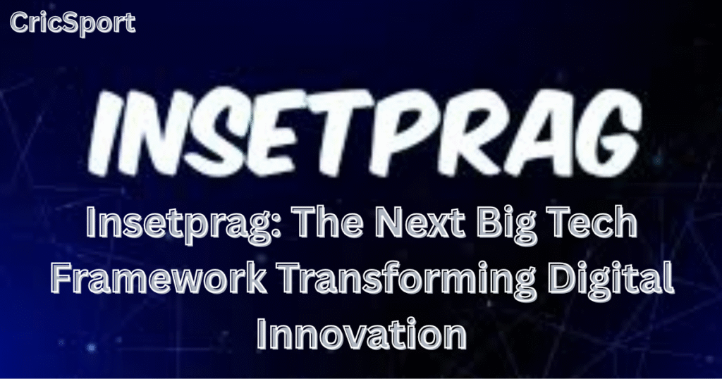 Insetprag framework overview and automation workflow illustration