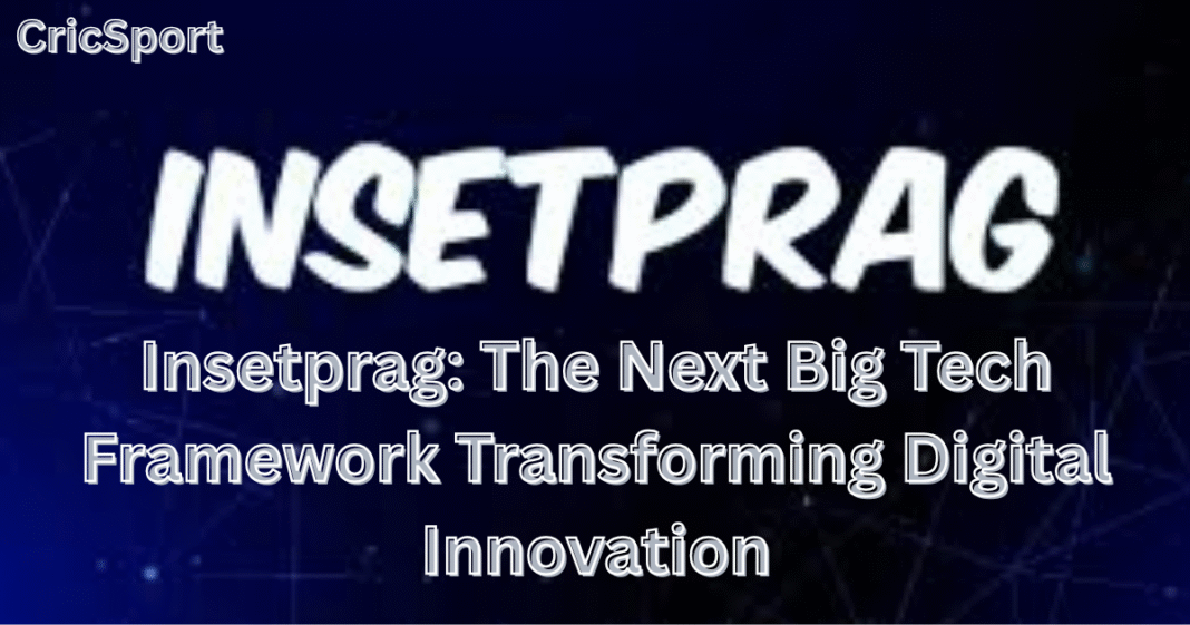 Insetprag framework overview and automation workflow illustration