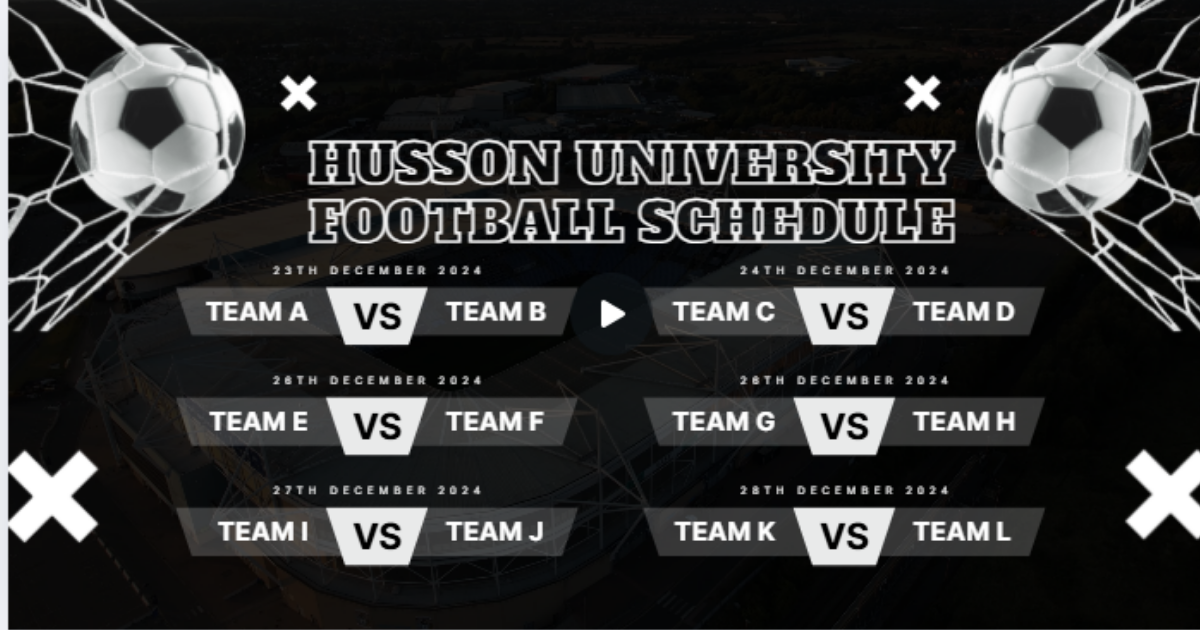 Husson University Eagles Football Schedule 2025