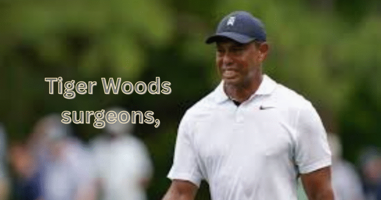 Tiger Woods Surgeons and Medical Recovery Journey