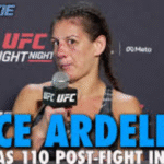 Alice Ardelean UFC fighter training in gym