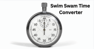 Swim Swam Time Converter chart comparing SCY, SCM, and LCM times